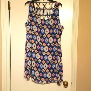 Heart Soul Plus scoop neck dress